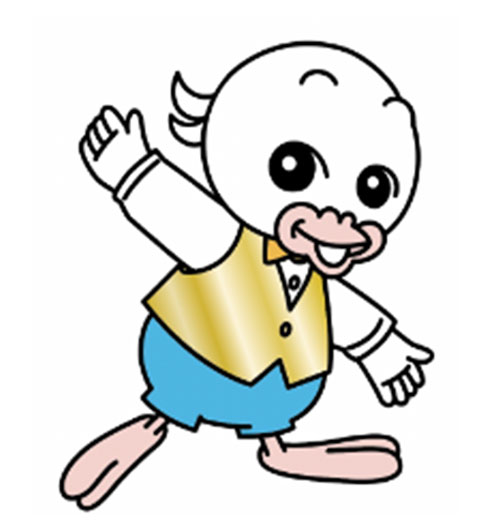 ちゅーピーのぬりえイメージ写真