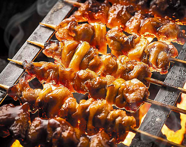 ジャンボ炭火焼き鳥串