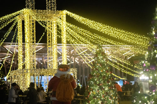 クリスマスマーケット会場風景1